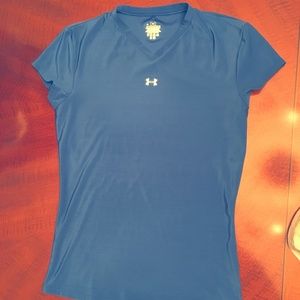 Under Armour blue active wear shirt